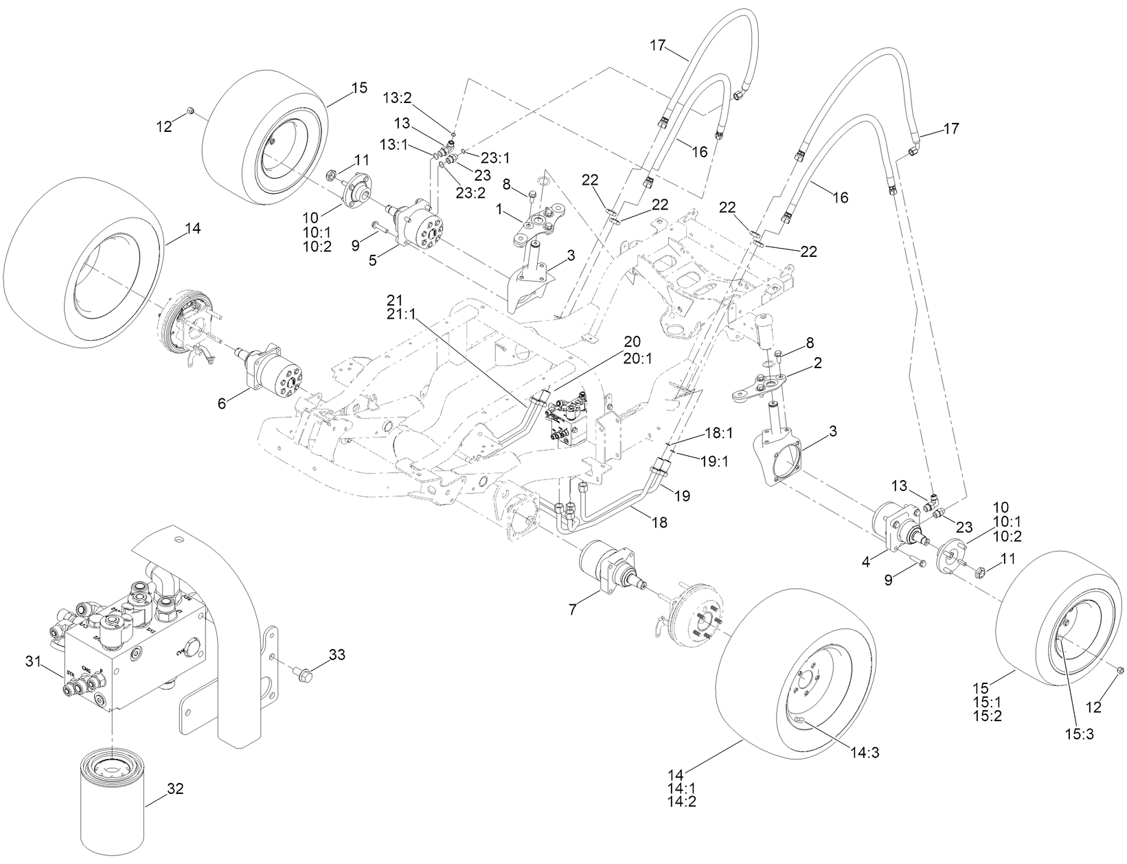 Hydraulic Drive Assembly