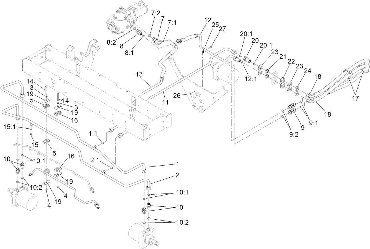 Traction Hydraulic Assembly