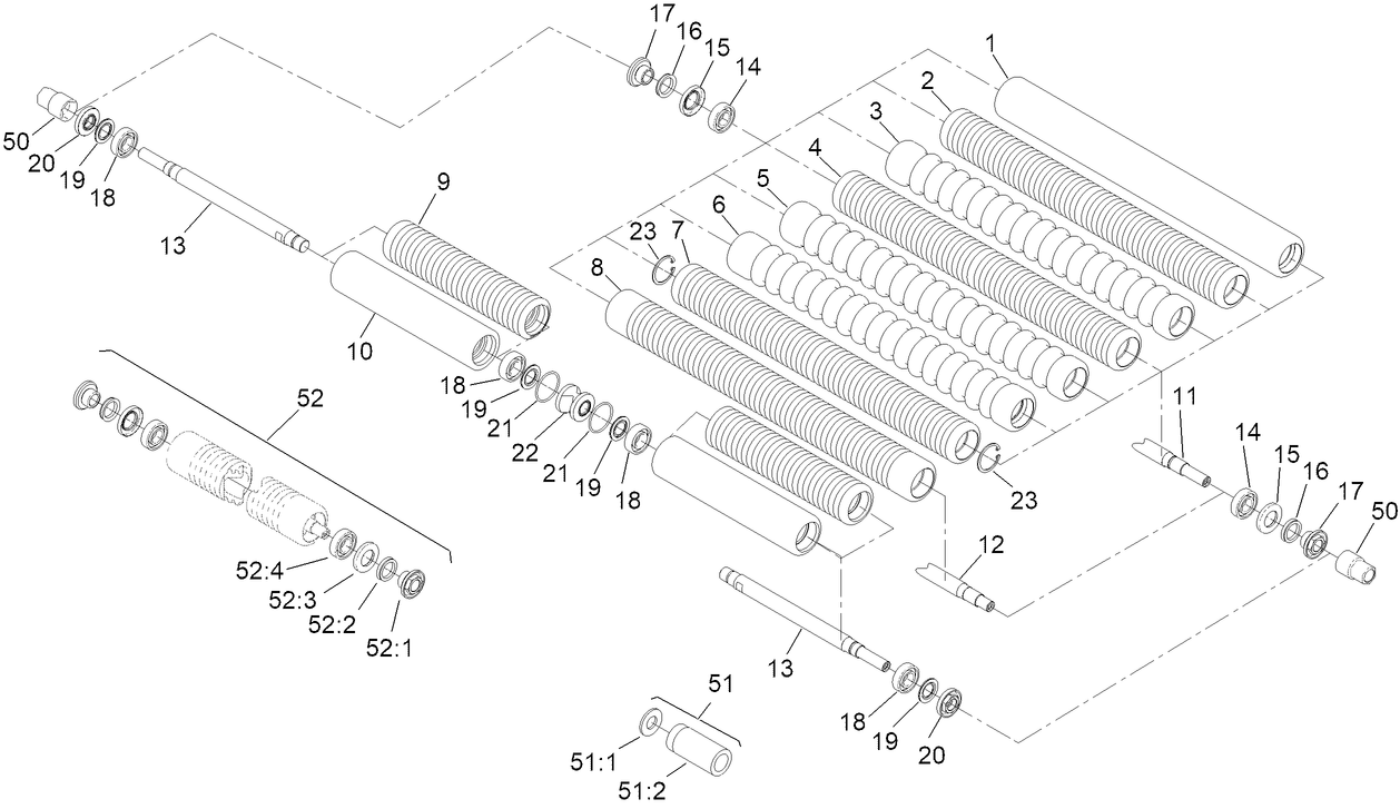 Optional Front Roller Assemblies