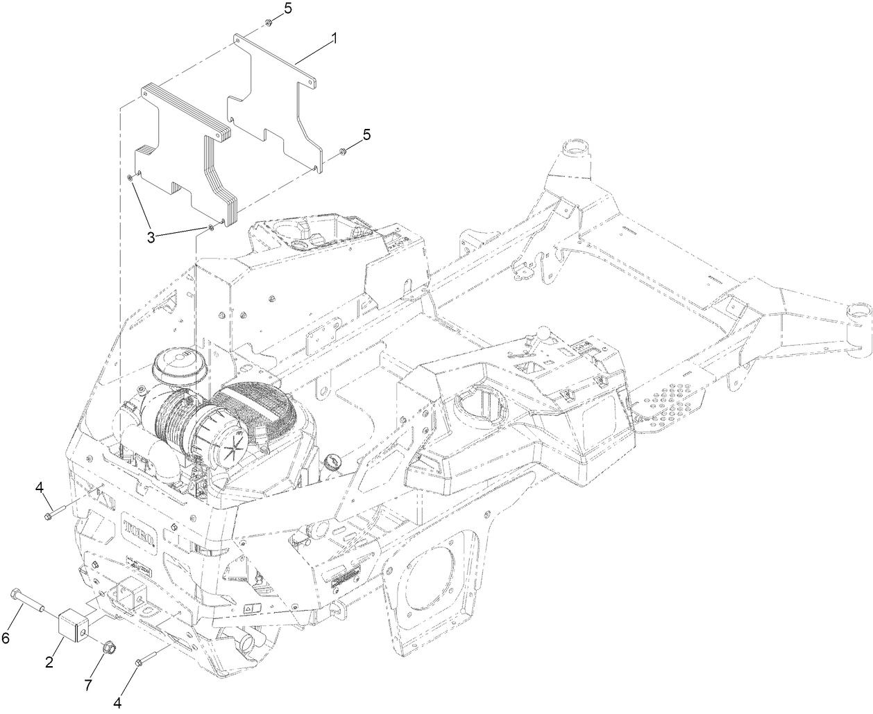 Rear Weight Kit Assembly No. 163-7435