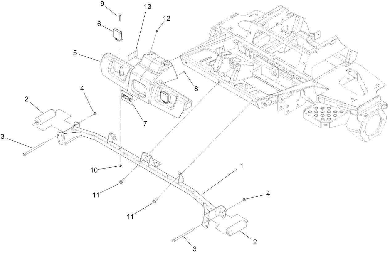 Front Shroud, Headlight and Roller Assembly