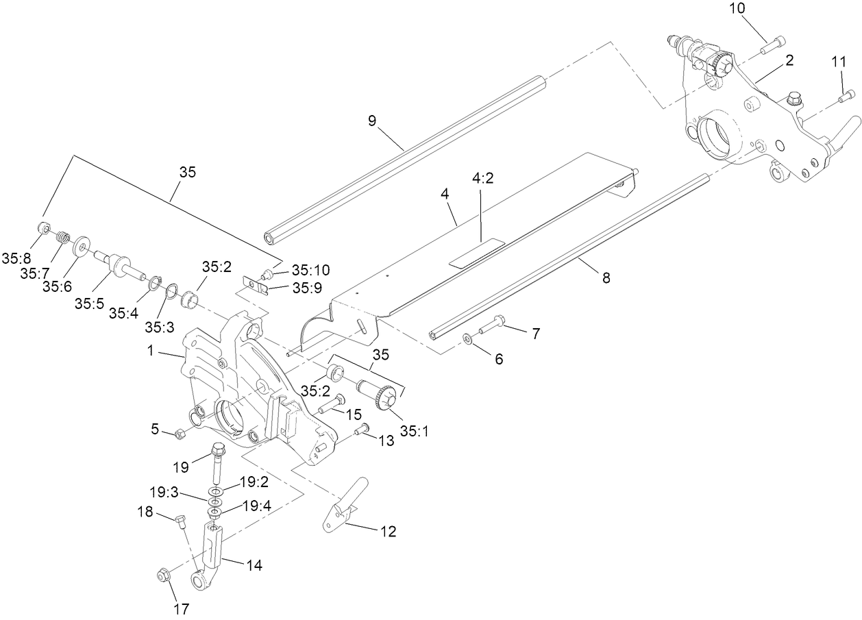 Side Plate and Grass Shield Assembly