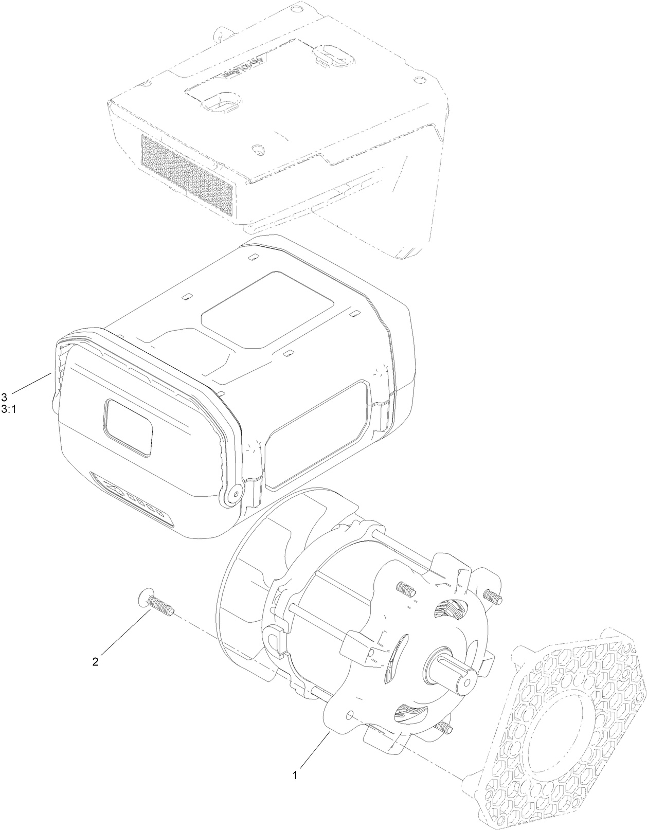 Motor and Controller Assembly