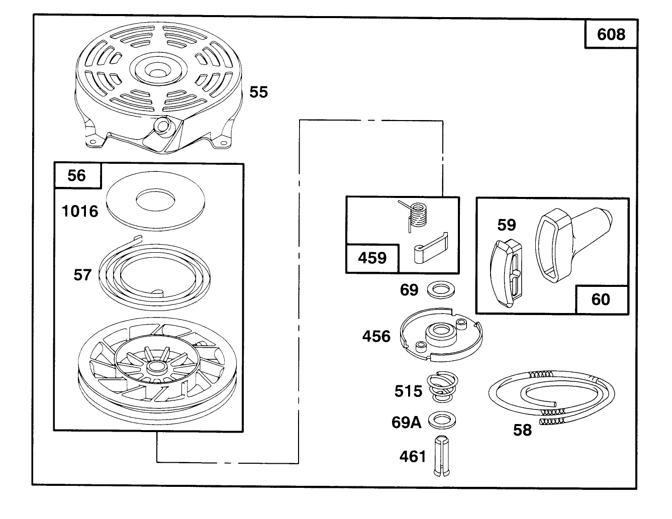 Engine Briggs & Stratton Model 127802-0640-01