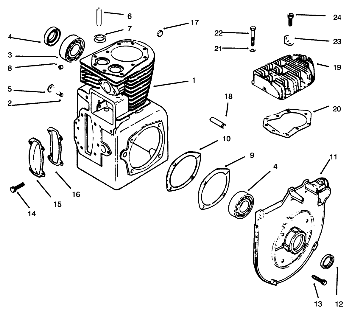 Crankcase And Cylinder Head