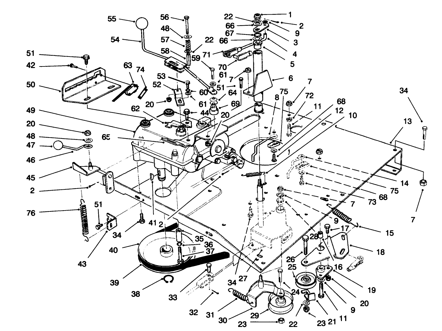 Transmission & Linkage Assembly