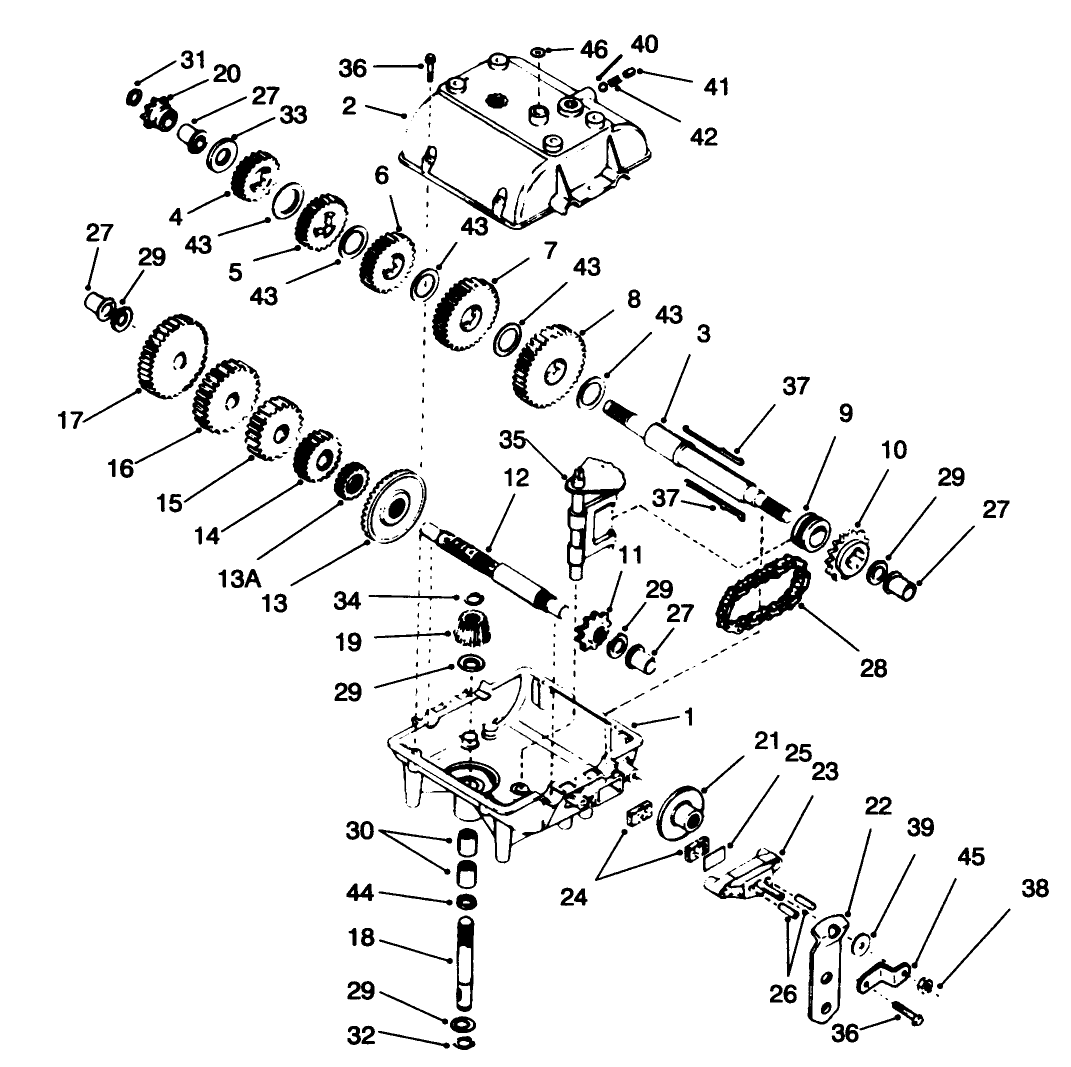 Transmission Peerless Model 700-025