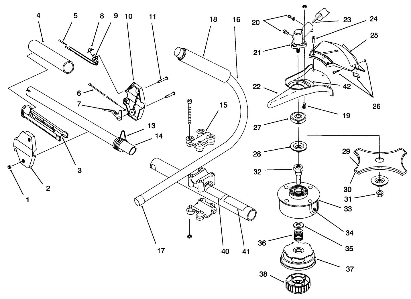 Boom And Trimmer Assembly