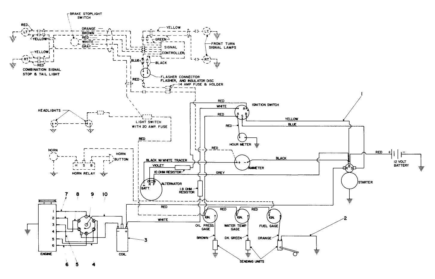 Wiring Harness-12 Volt Negative Ground