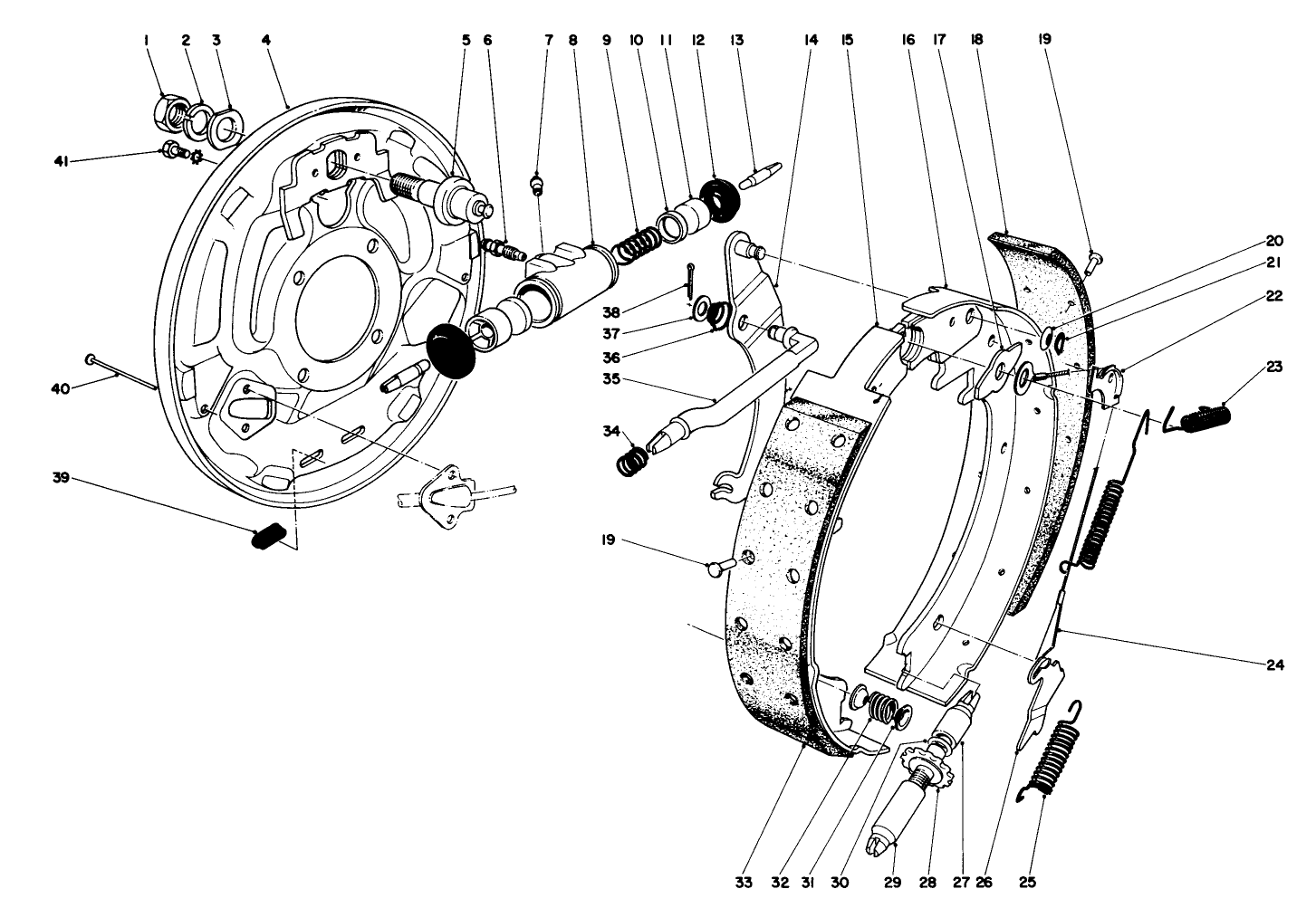 Brake Assembly (13 X 2 1/2) (used On Units With Serial No. 30400 & Up)