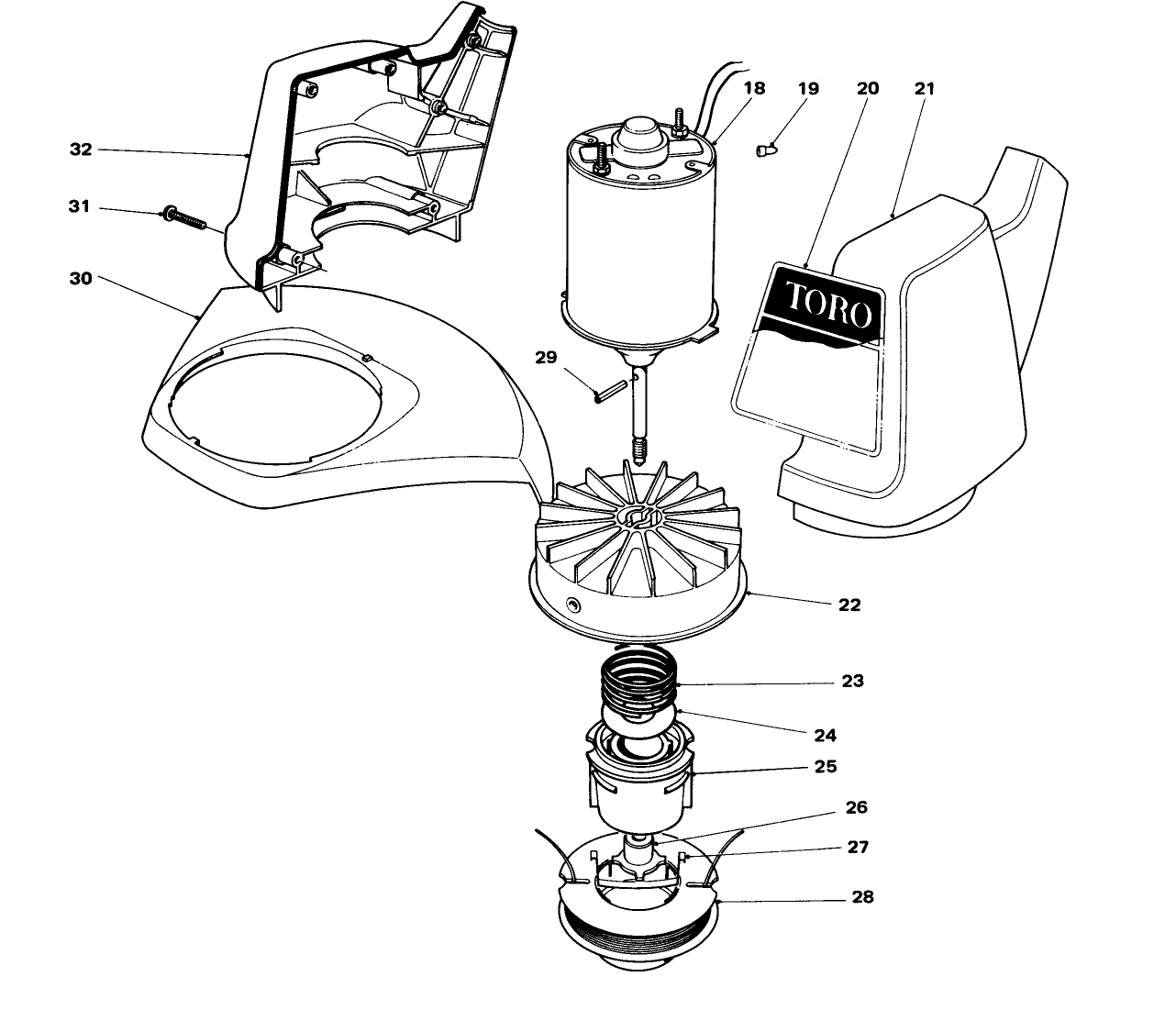 Motor And Housing Assembly