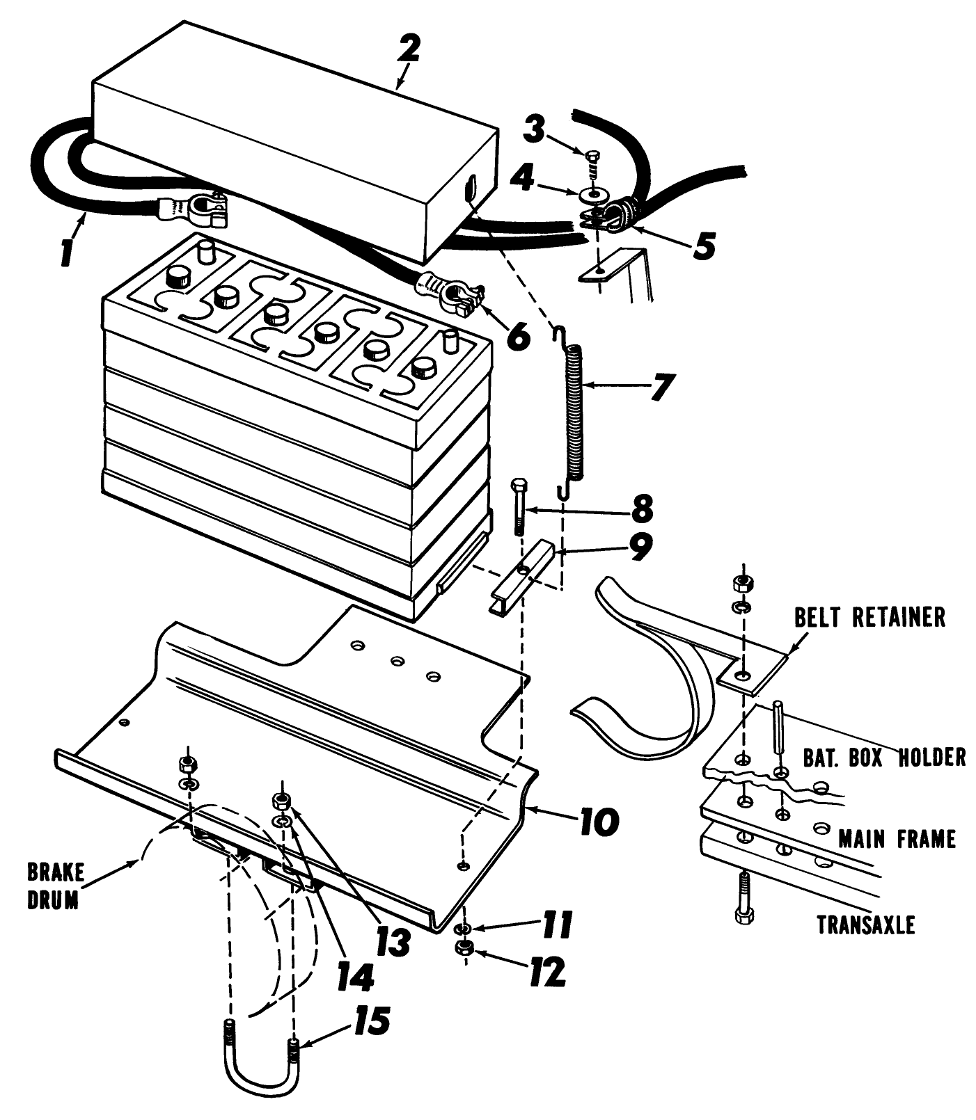 Electric Starting Kit Parts List