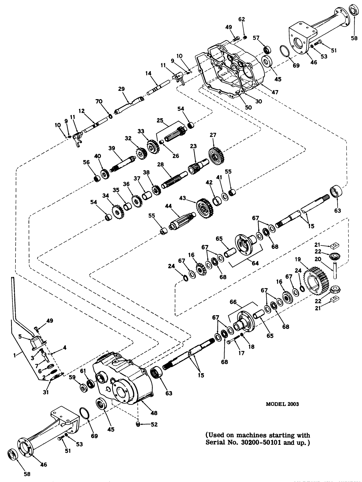 Transaxle Assembly Parts List