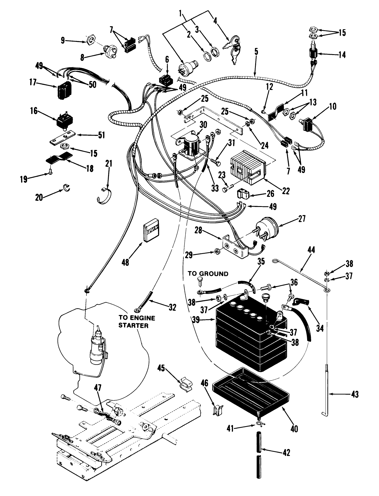 Electrical System-Single Cylinder Models