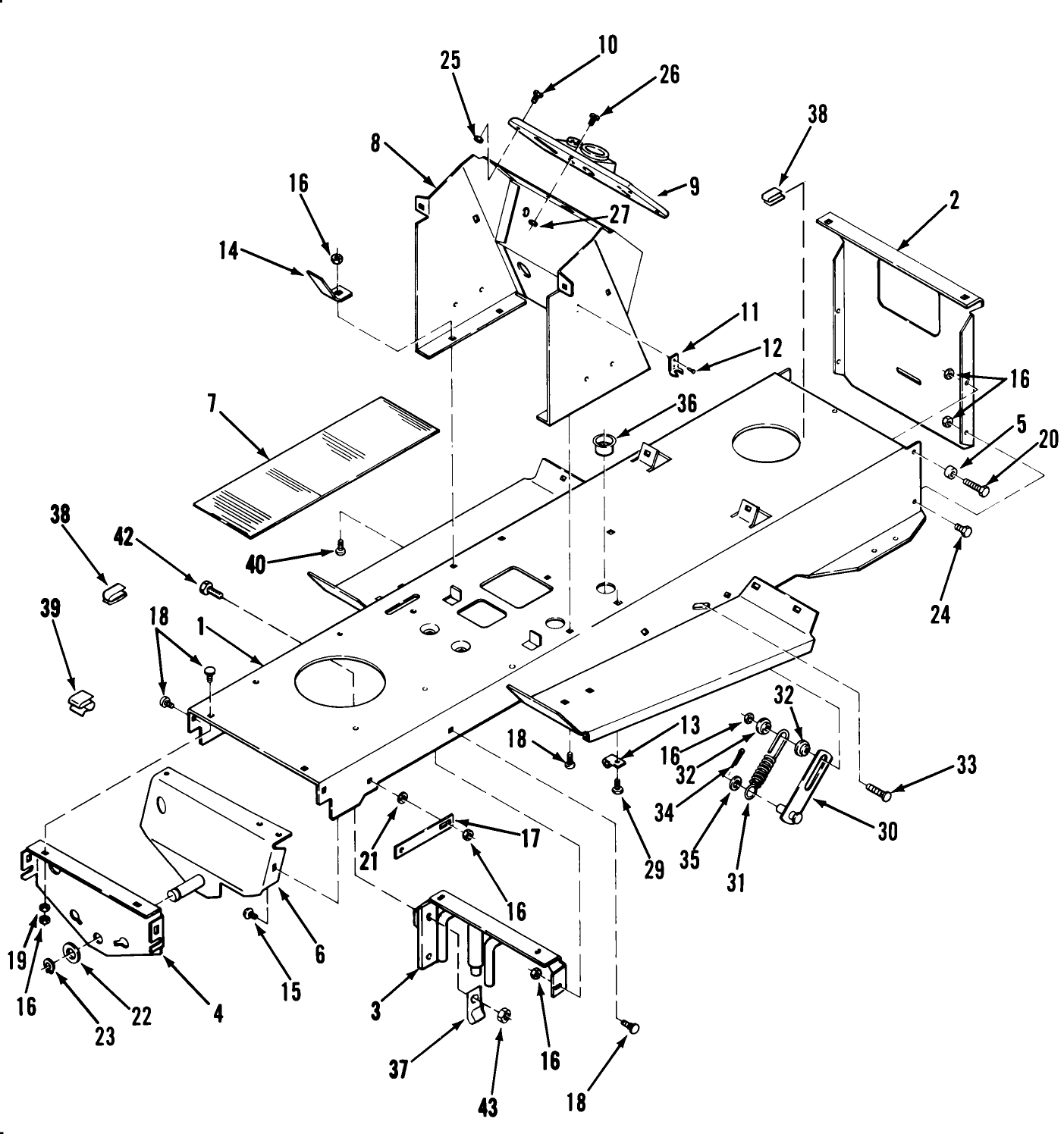 Frame, Sheet Metal And Covers