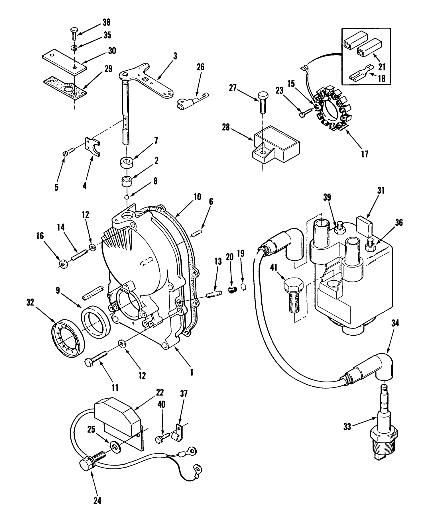 Gearcase And Ignition Controls