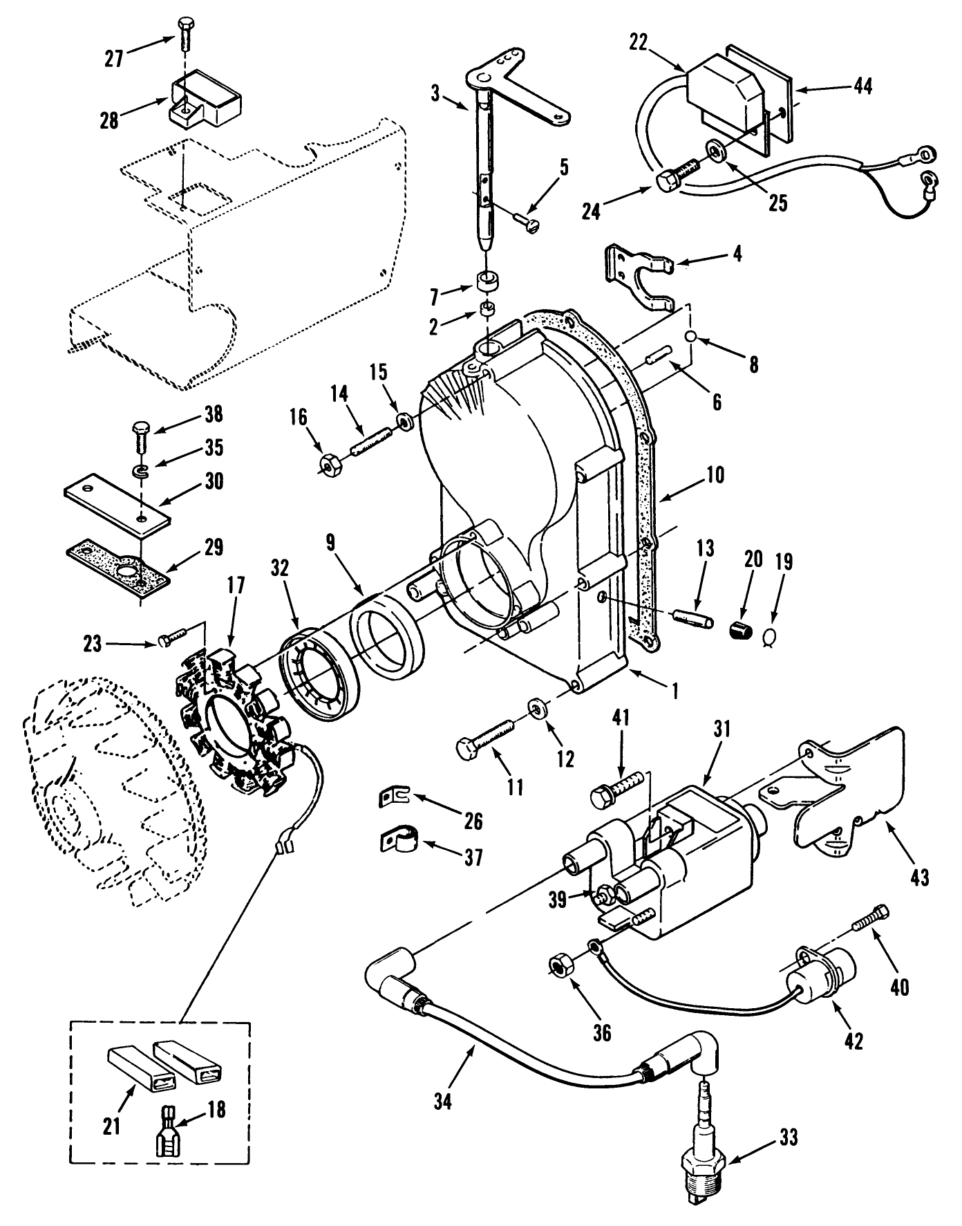 Gearcase And Ignition Controls