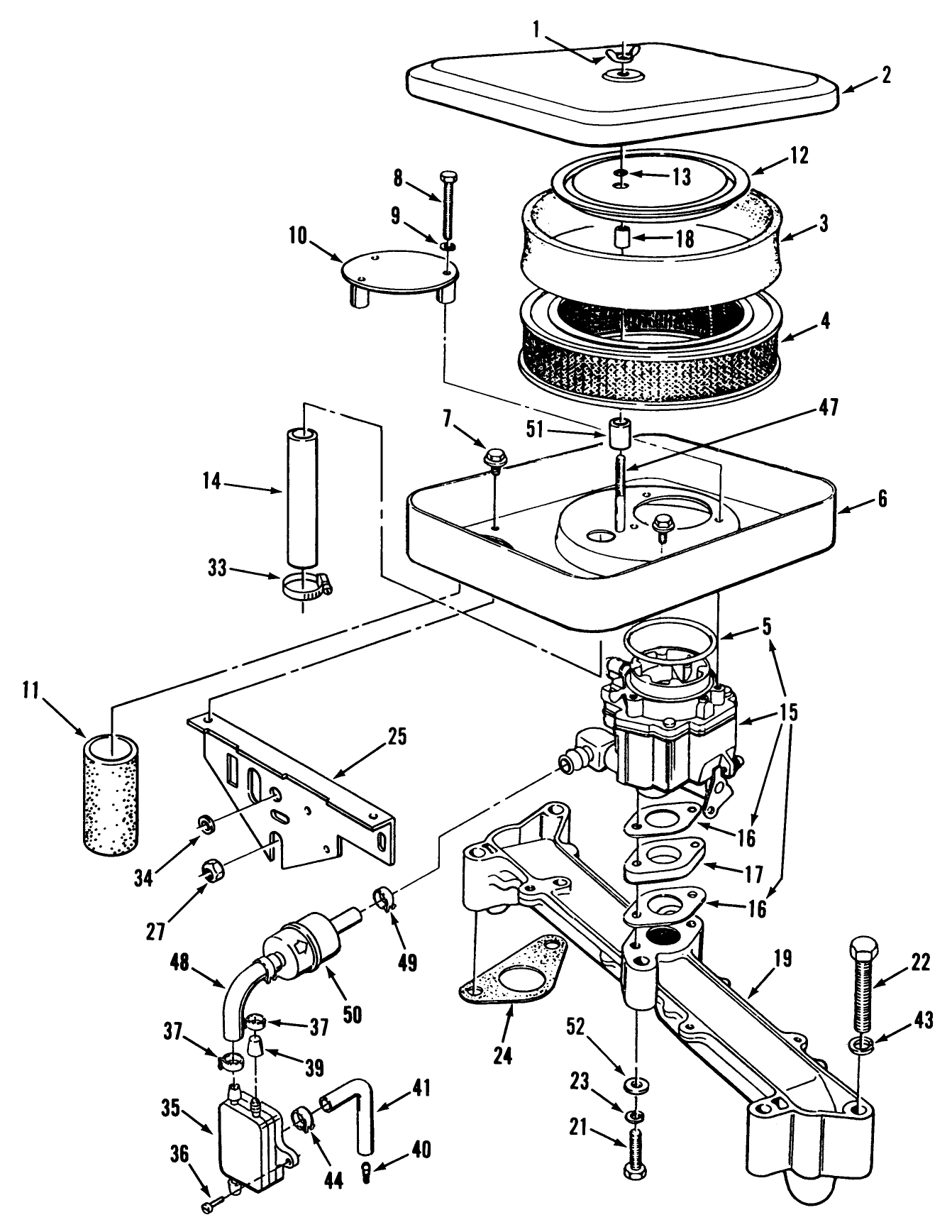 Air Cleaner And Fuel System