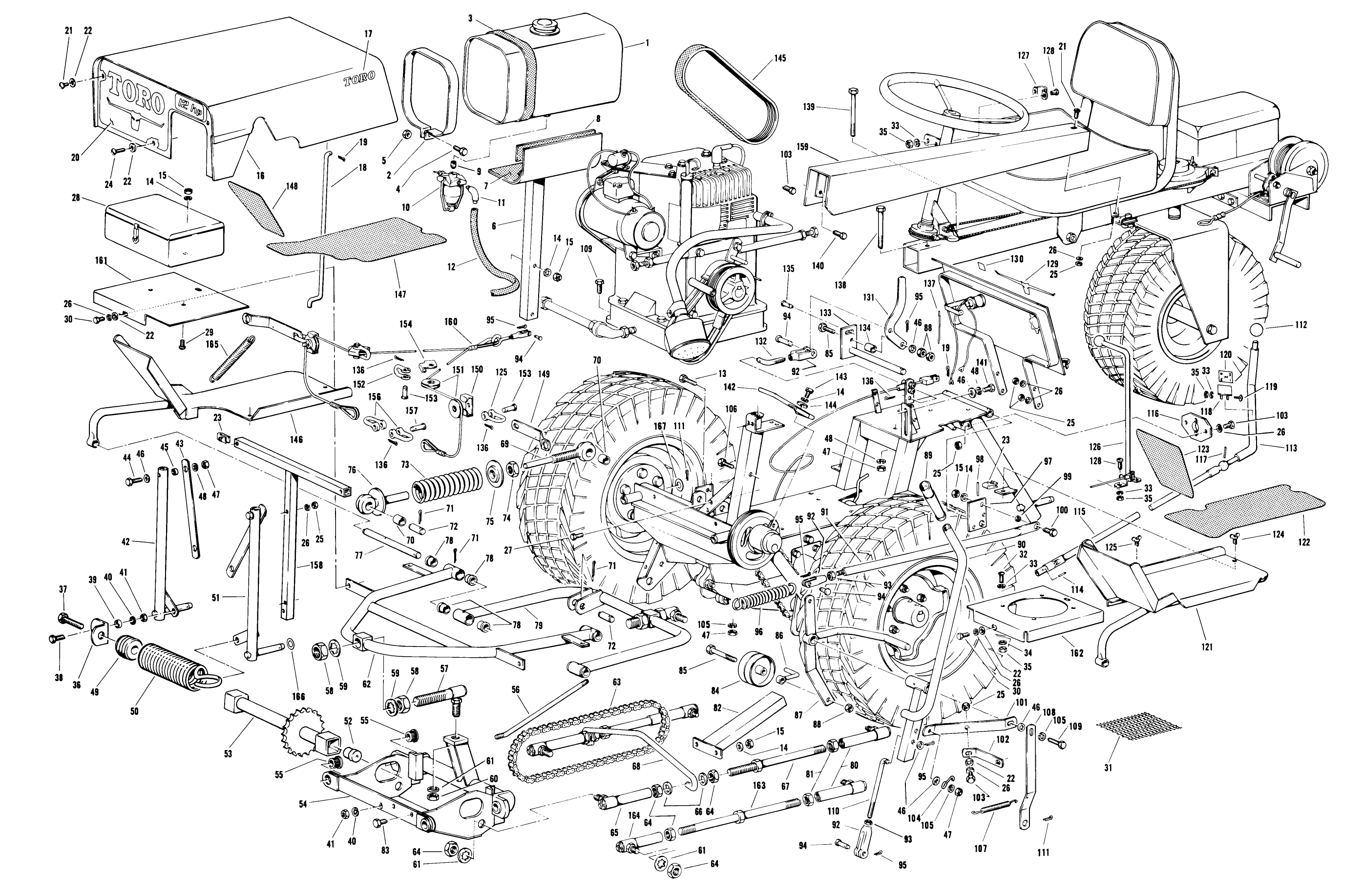Main Frame Parts List