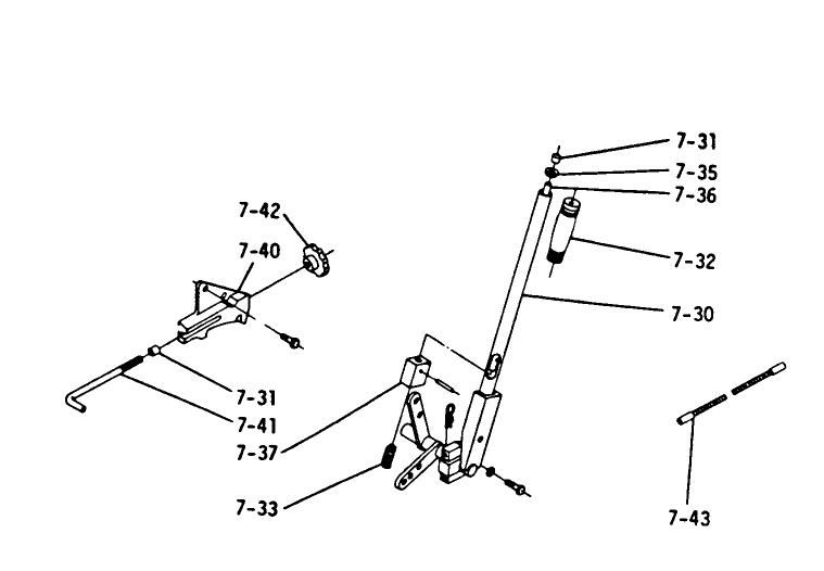 7.030 Lift Linkage (plate 7.2)