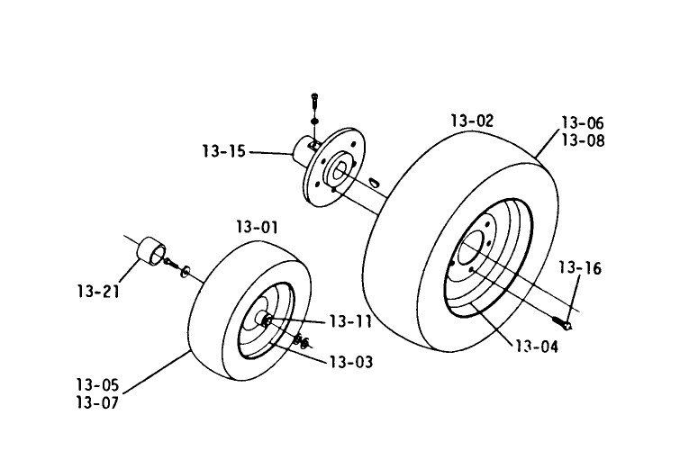 13.000 Wheels And Tires (plate 13.1)