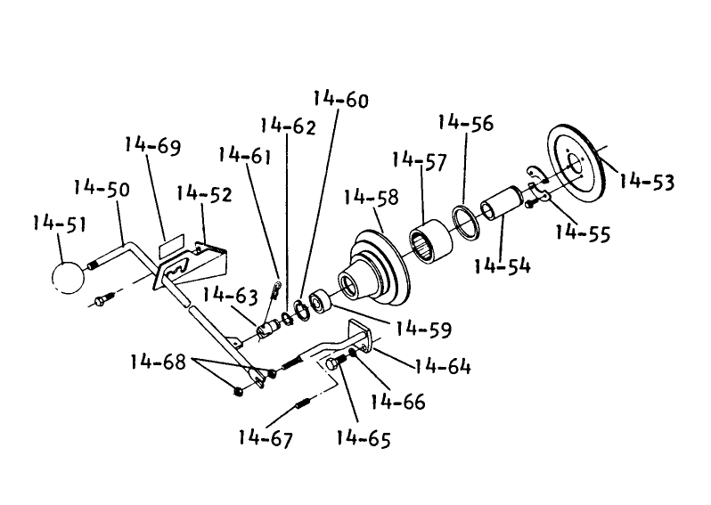 14.050 Manual P.t.o. (plate 14.3)
