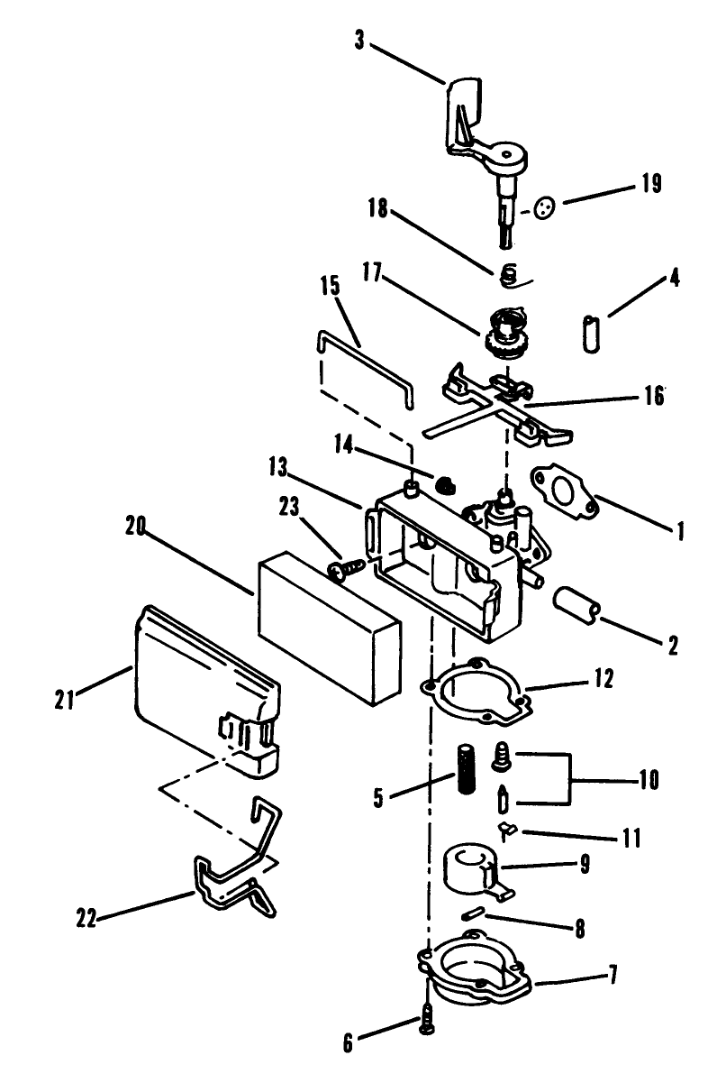 Carburetor Group For F101-F141-F142ae Engines