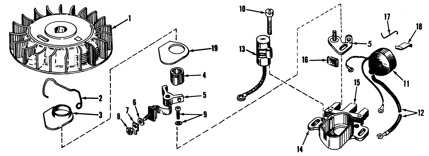 Magneto Model No. 610689 Parts List