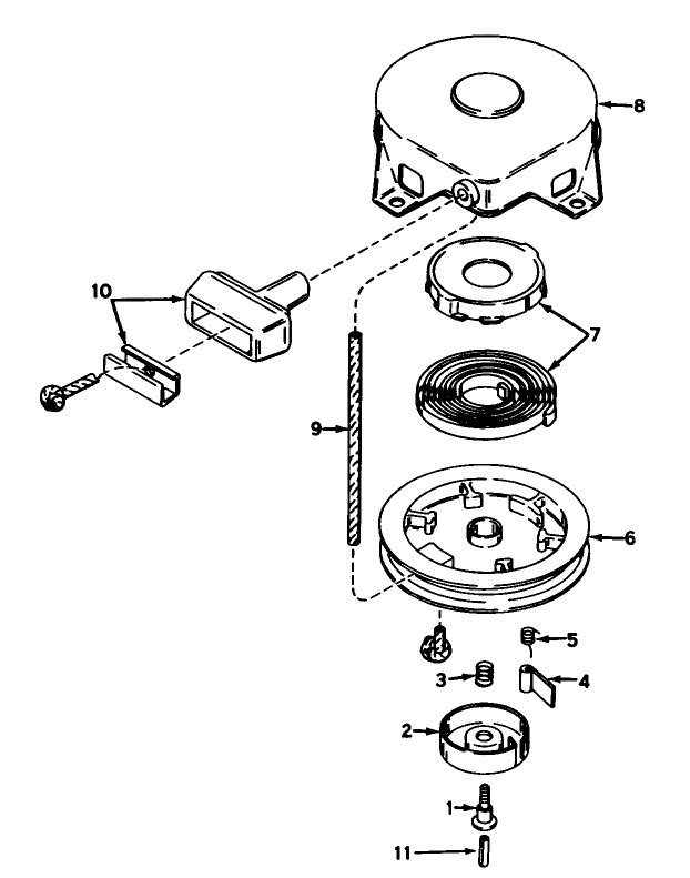 Rewind Starter No. 590420
