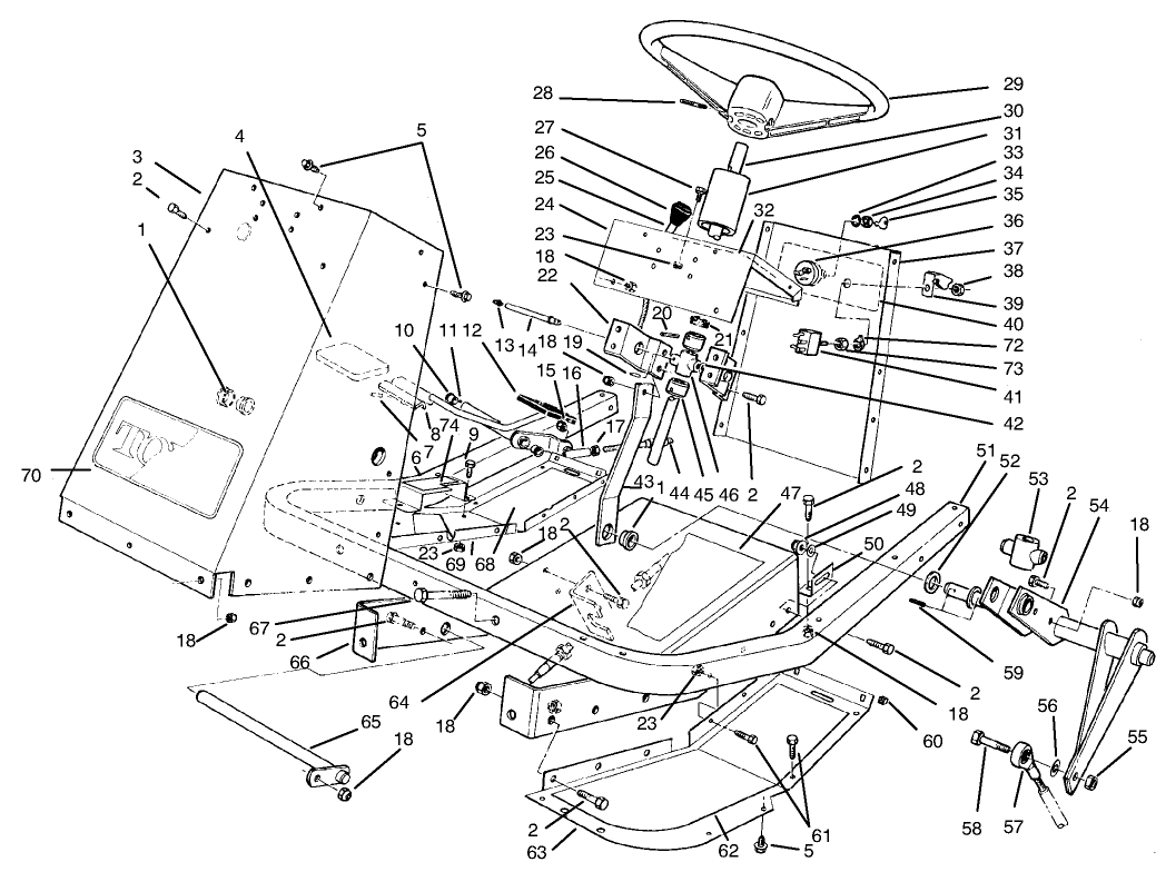 Frame & Steering Assembly