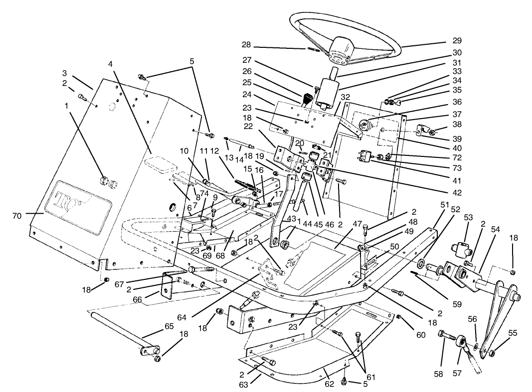 Frame & Steering Assembly