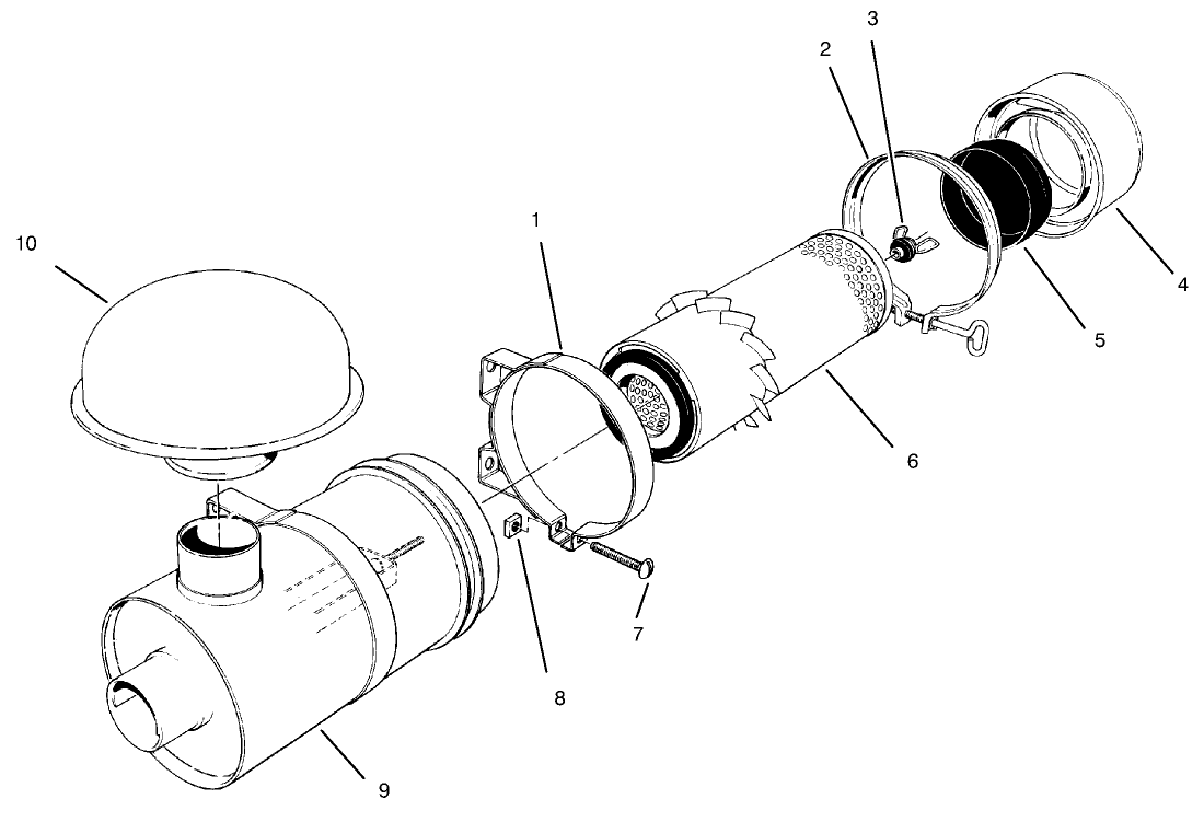 Air Cleaner, Model No. 11-4659