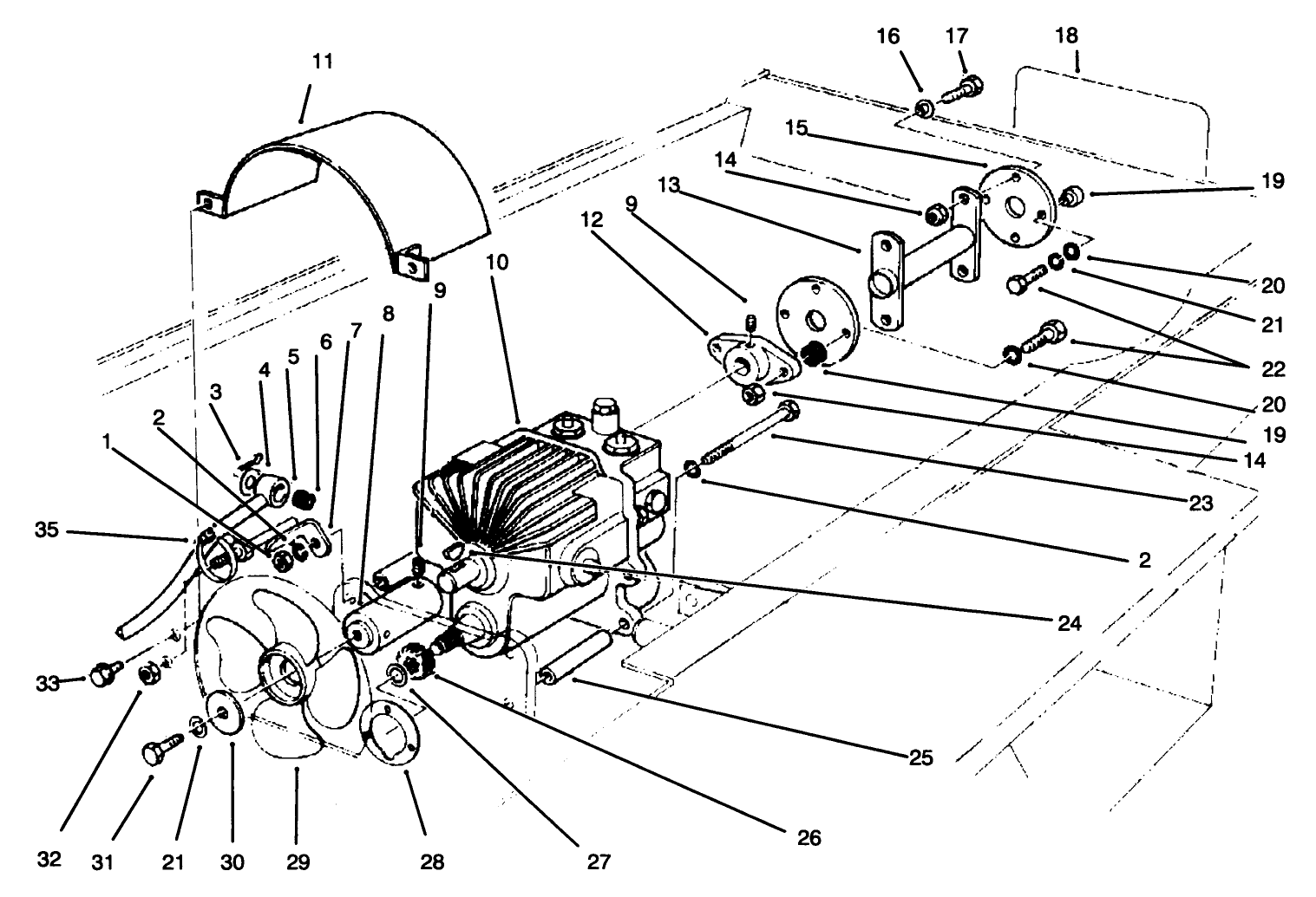 Transmission & Drive Coupling Assembly