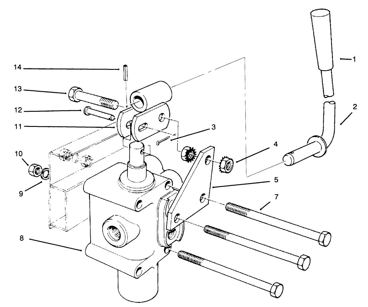 Valve & Lever Assembly