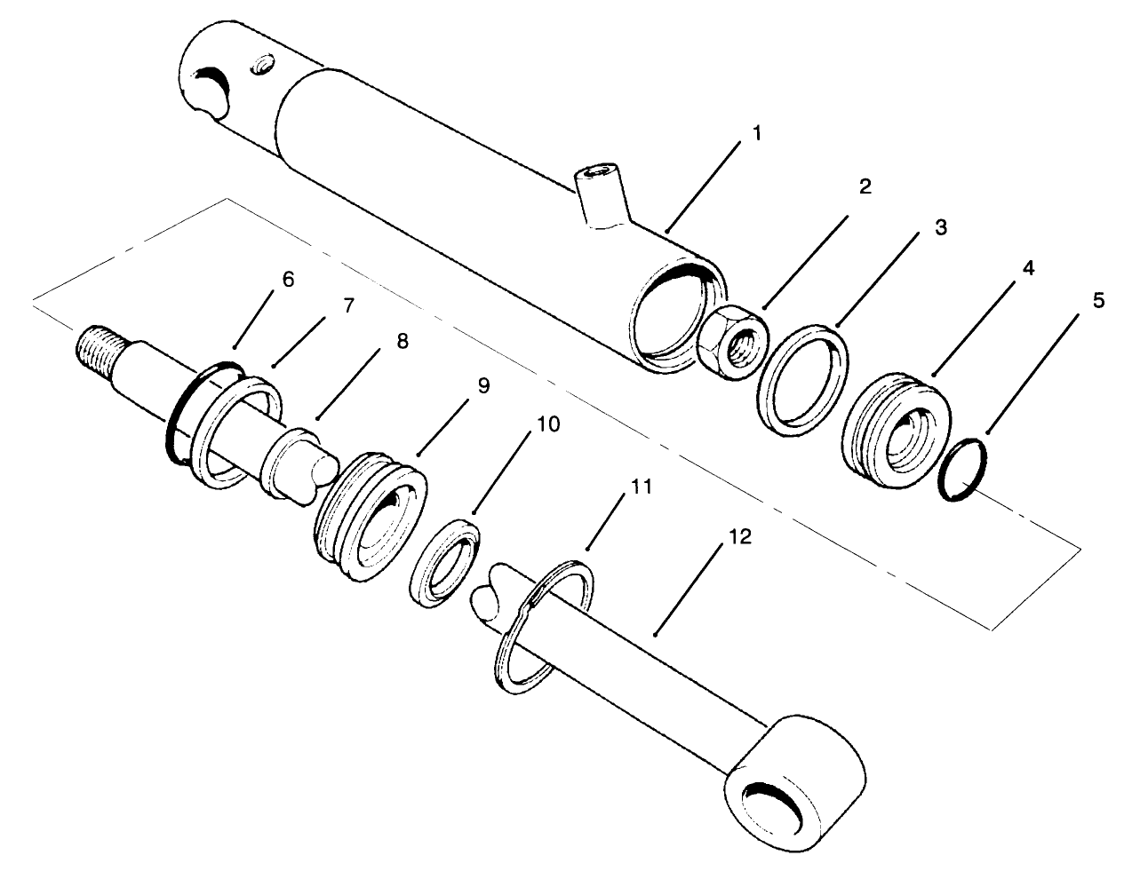 Hydraulic Cylinder N0. 68-9700