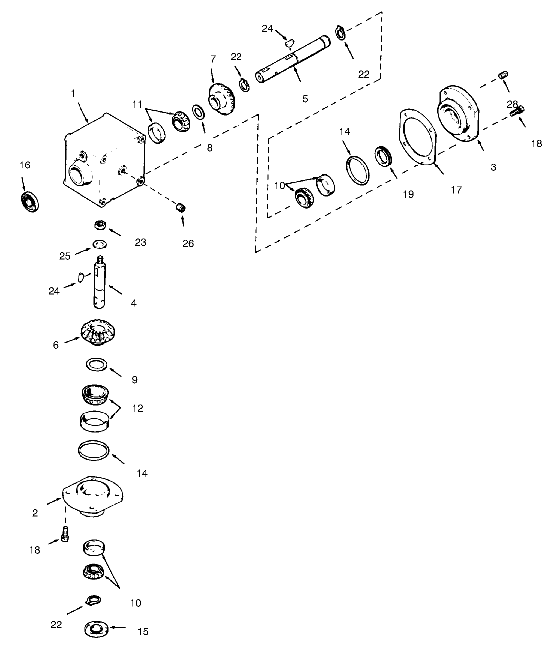 Gear Box Asm No. 1100-010