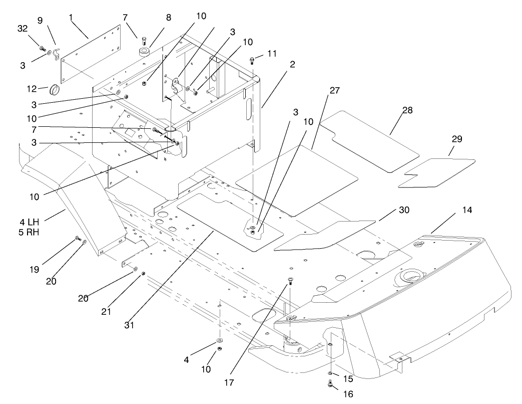 Fender & Floor Pan Asm