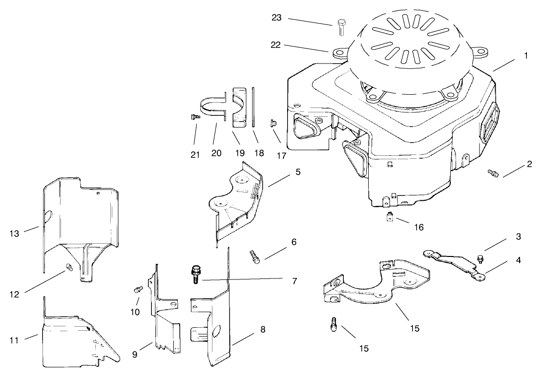 Blower Housing & Baffles