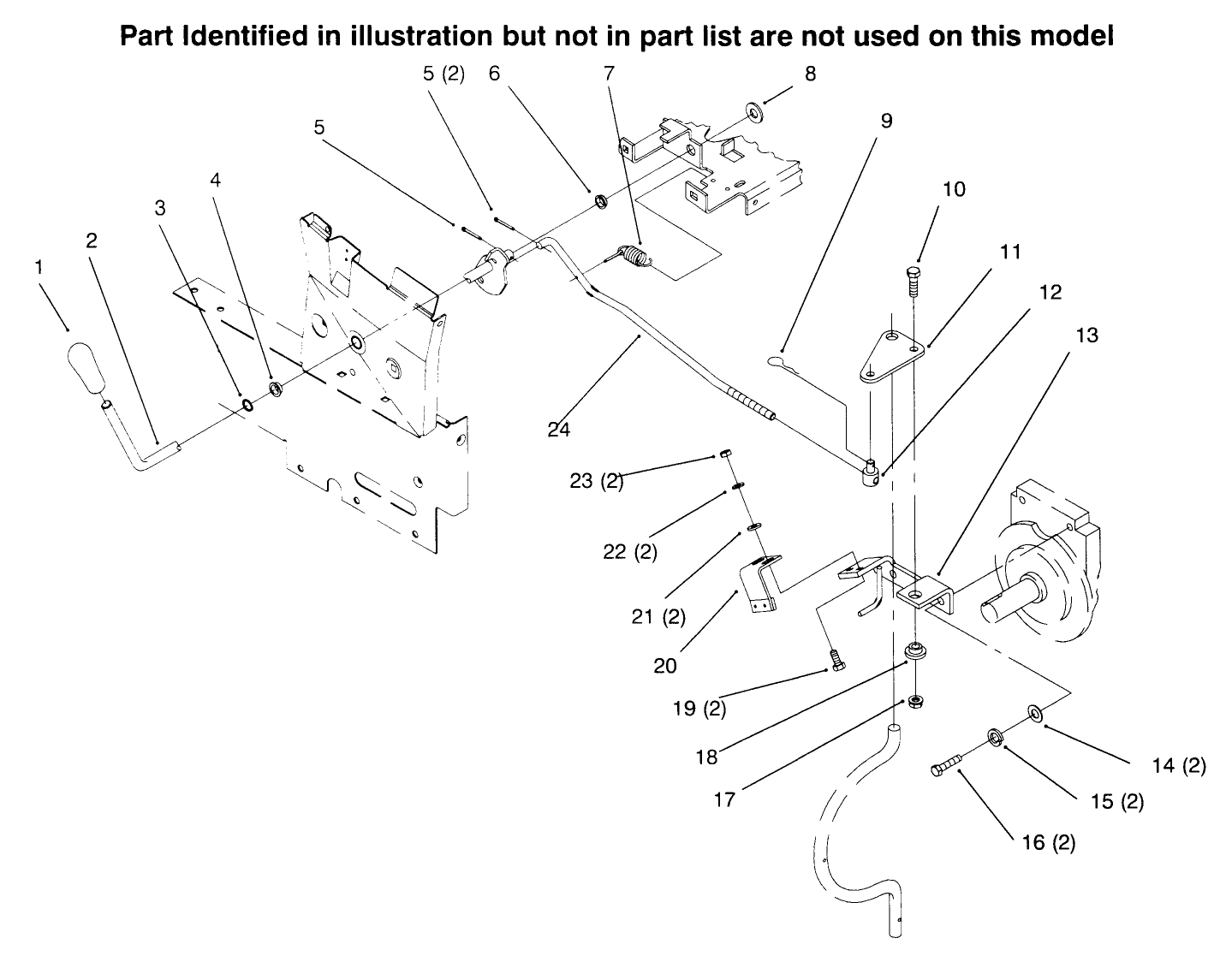 Pto Clutch Linkage