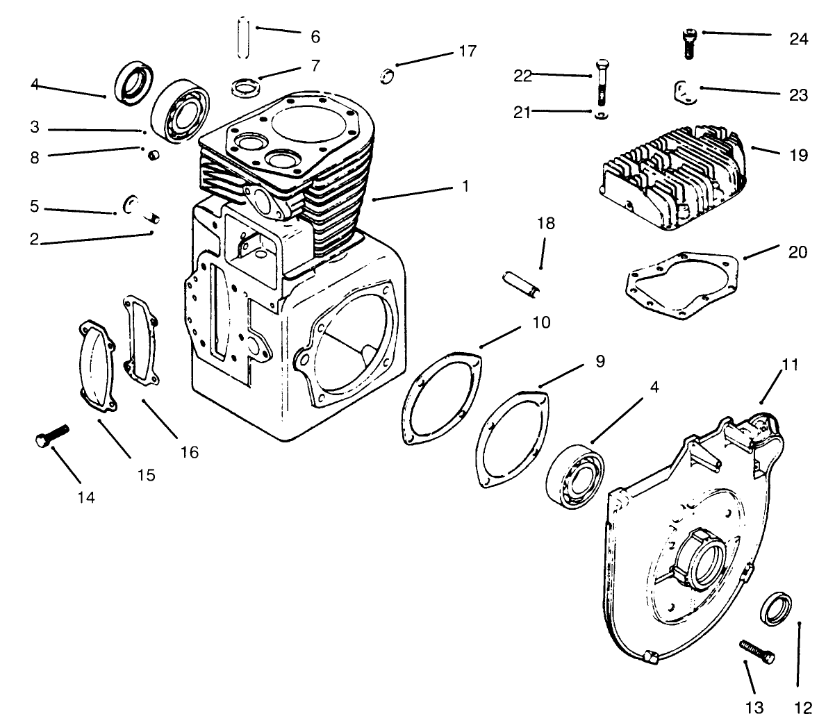 Crankcase And Cylinder Head