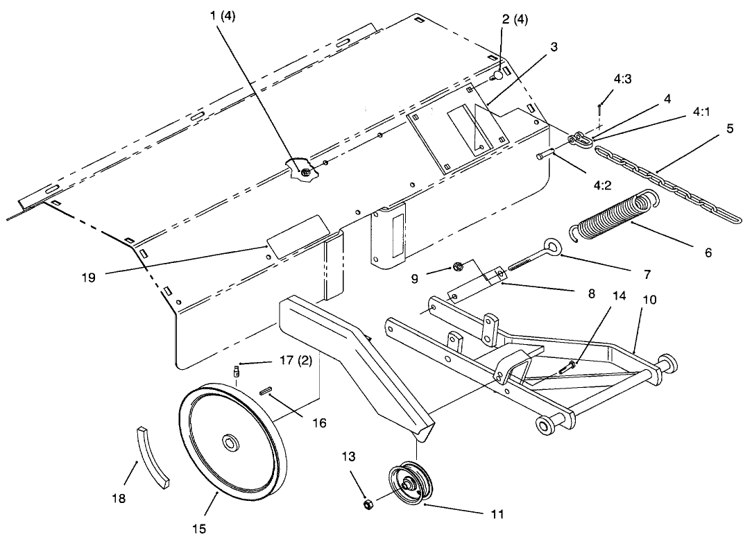 Hitch, Drive & Idler Pulleys