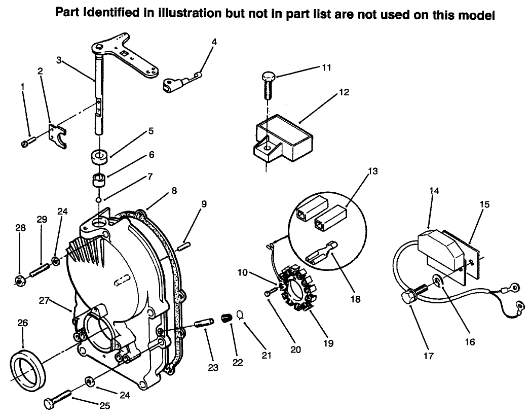 Gear Case & Ignition Controls