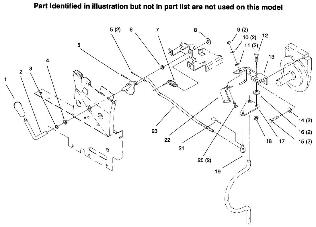 Pto Clutch Linkage