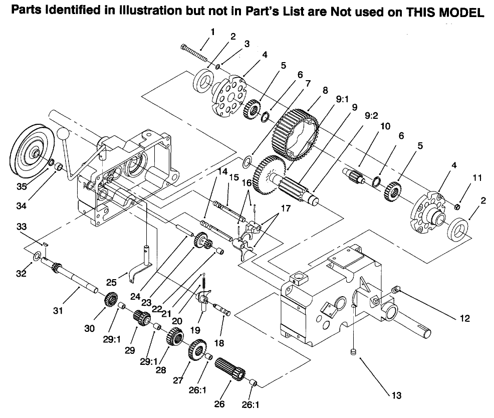 Transmission 8-Speed 8 Pinion (continued)