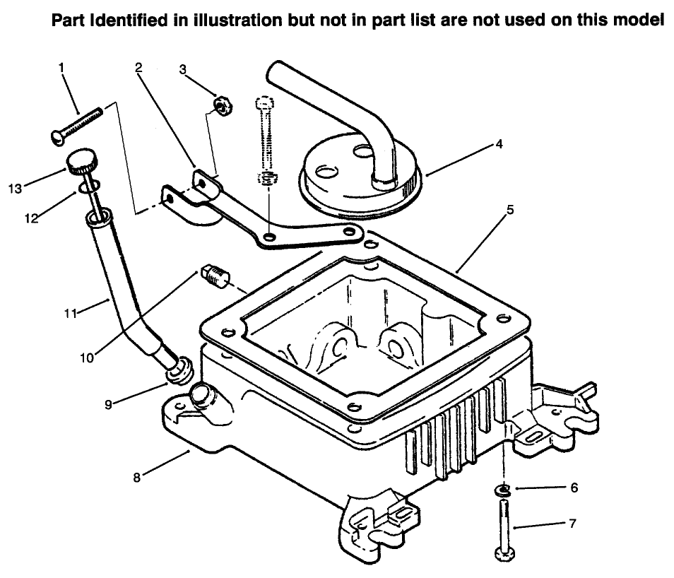 Oil Fill Tube & Base