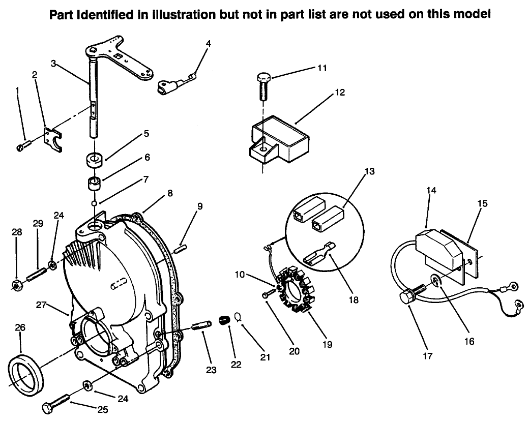 Gear Case & Ignition Controls
