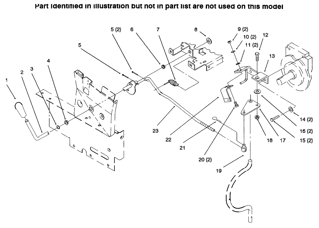 Pto Clutch Linkage