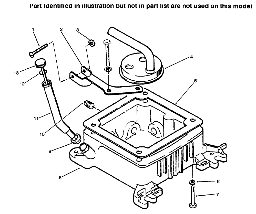 Oil Fill Tube & Base