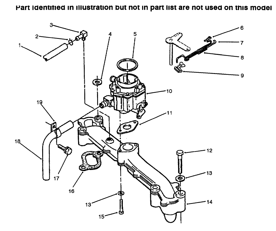 Intake Manifold & Carburetor