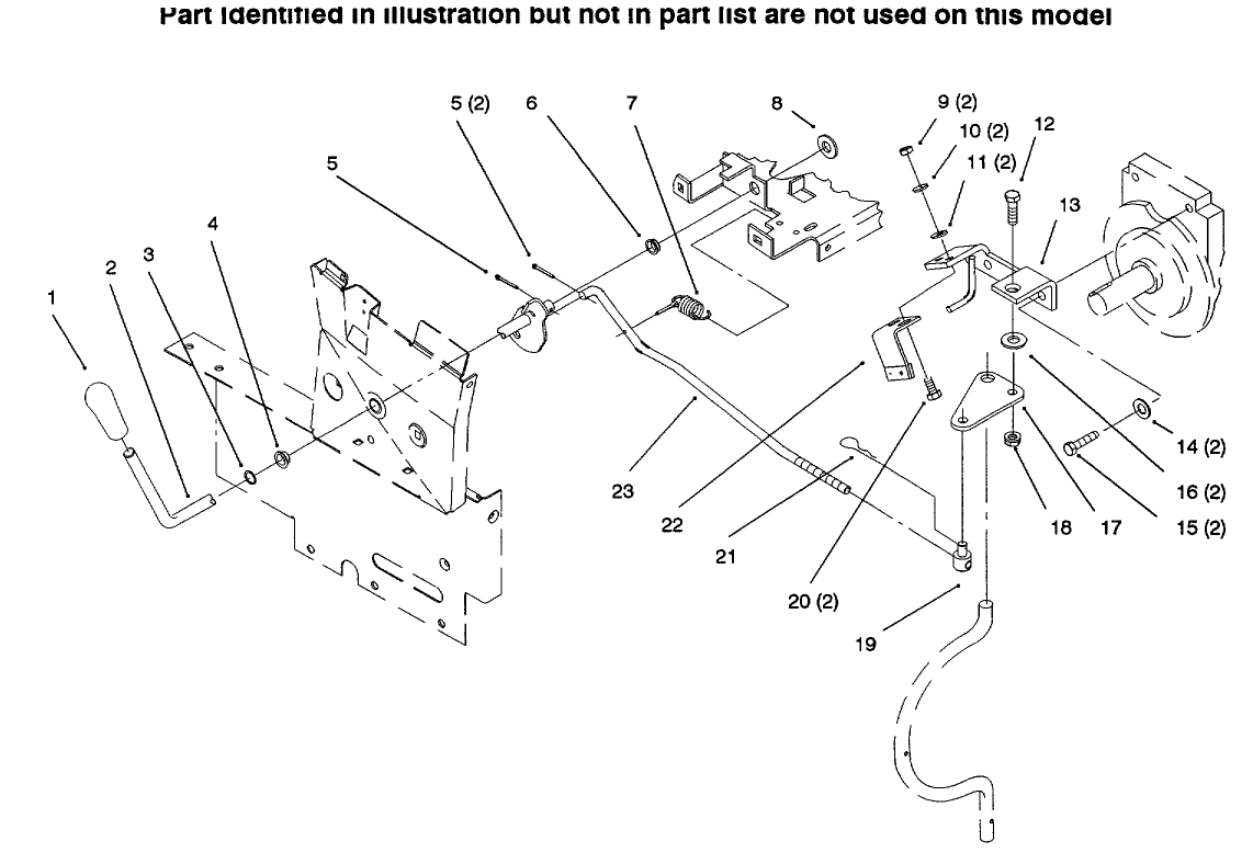 Pto Clutch Linkage